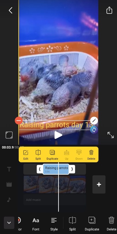 add subtitles to video vidma free video editor 3