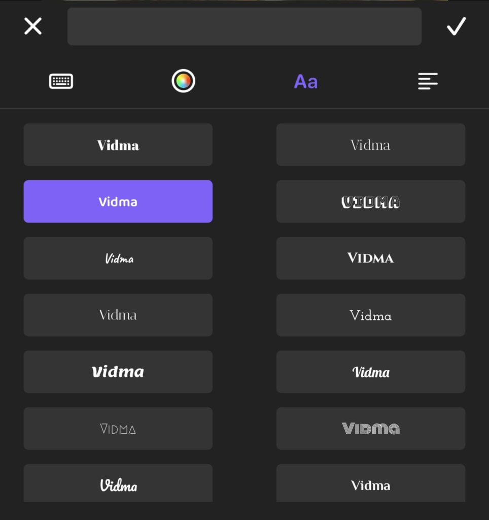 add text to video free video editor android ios font