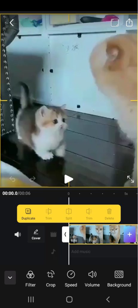 vidma free video editor app crop videos social media aspect ratio 2