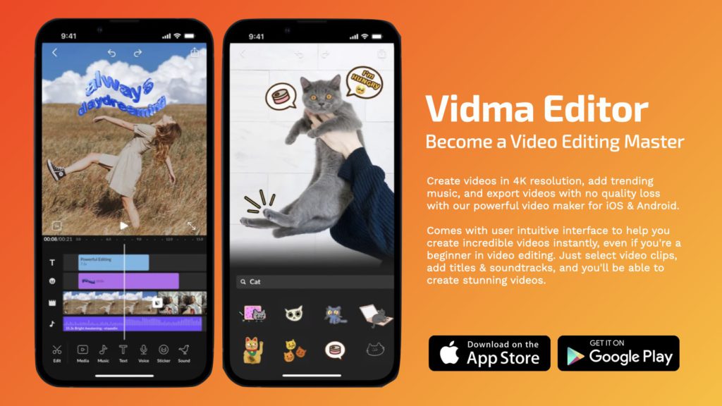 vidma free video editor no watermark create tiktok video video editing tips