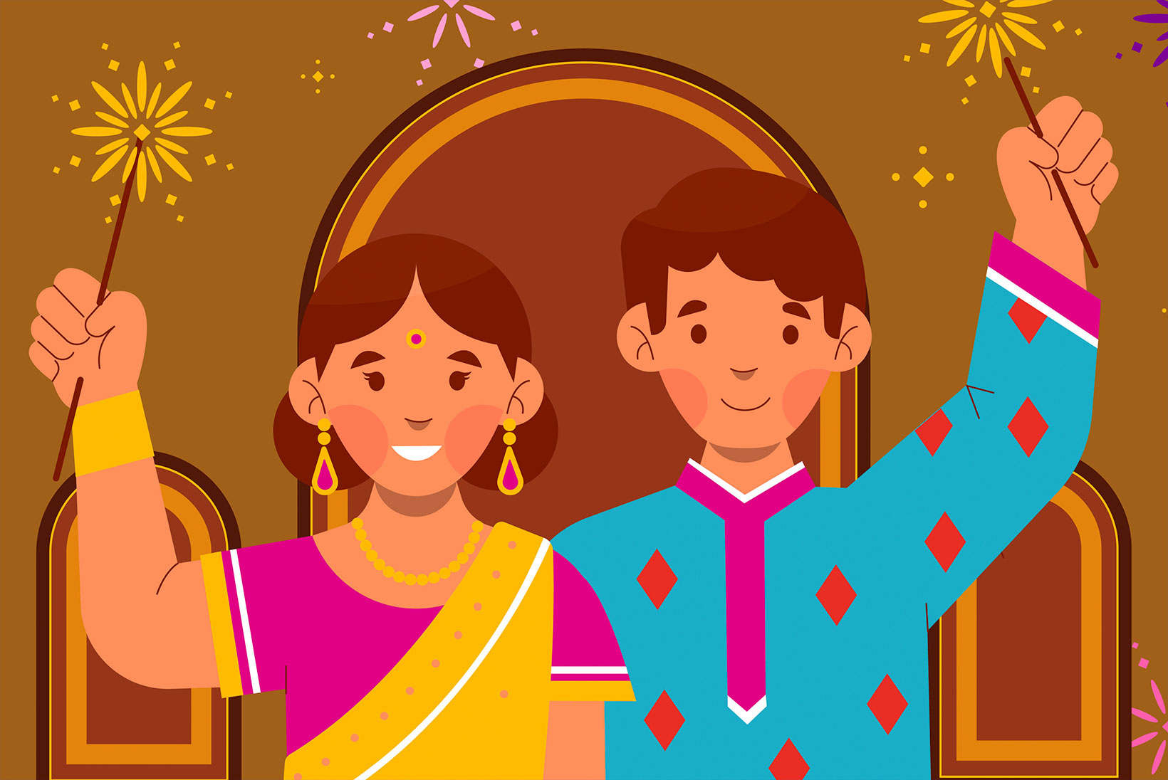 Diwali celebration templates