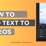how to add text to videos