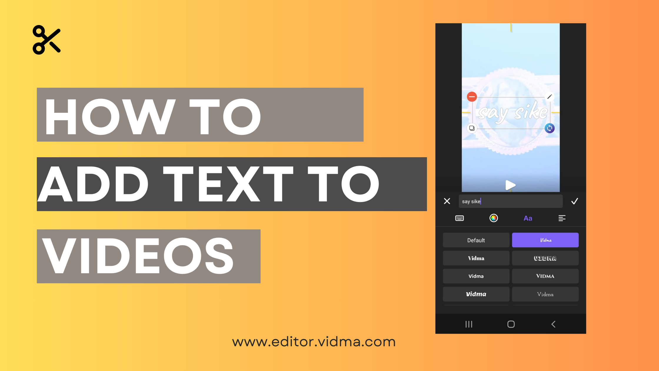 how to add text to videos