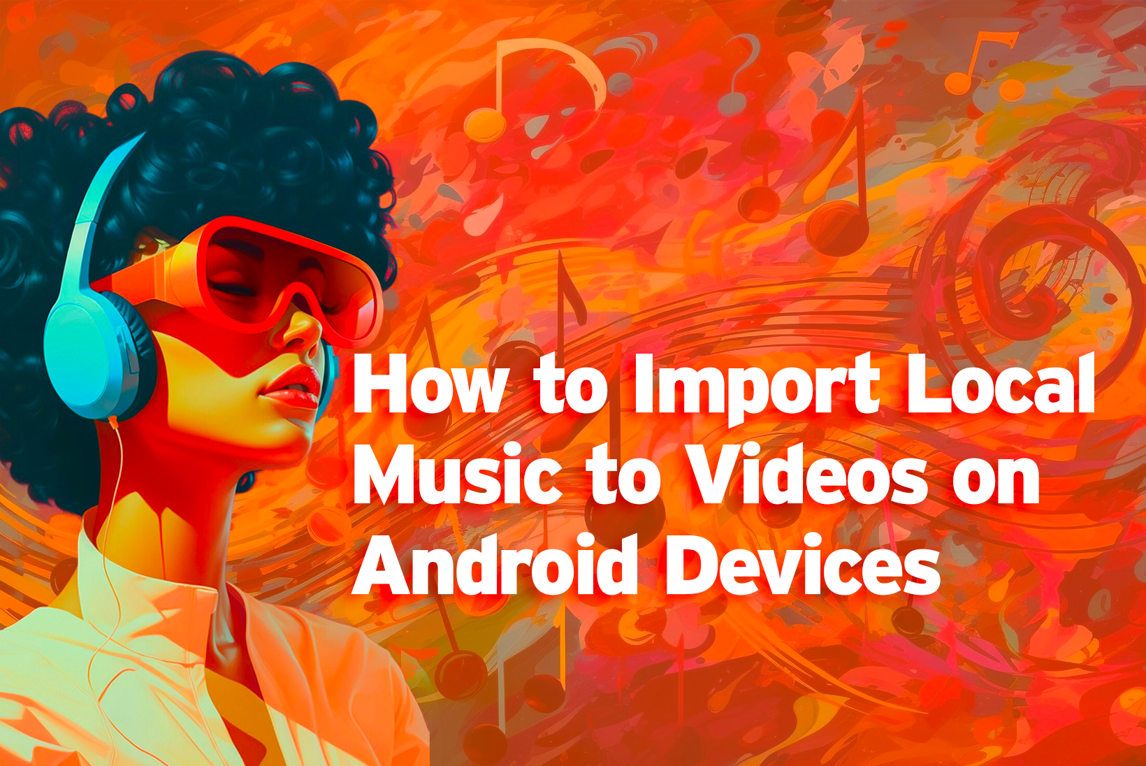 import local music to android videos